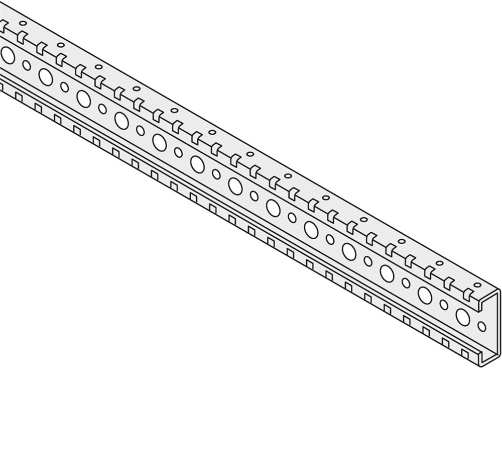 N.2 traverse in lamiera zincata L=238mm