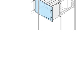 Cubicolo P1 250mm Altezza 600mm Larghezza Struttura Compatta Industriale