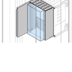 Cubicolo 4B E1.2 T7 3/4 poli 500x600 mm per applicazioni industriali e elettriche