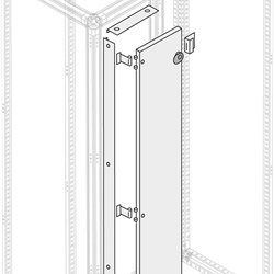 Porte cieca vano cavi interno altezza 1800mm larghezza 400mm per armadi elettrici