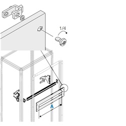 Guida DIN standard L=600mm