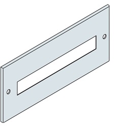 Abb - PCRM0238 - N.2 traverse in lamiera zincata L=238mm