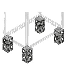 Angolari zoccolo lamiera zincata H200mm 8 pezzi protezione pareti plinti
