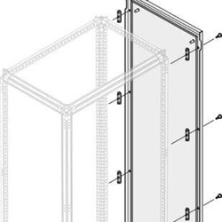 Pannello esterno IP65 1800mm altezza 700mm profondità per quadri elettrici