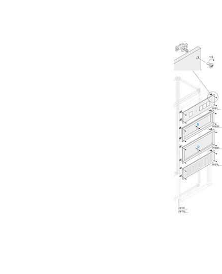 PANNELLO 2 STRUMENTI 96X96 L 600MM