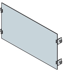 PANNELLO FORATO H225 CON DIN-TAGLIA 6