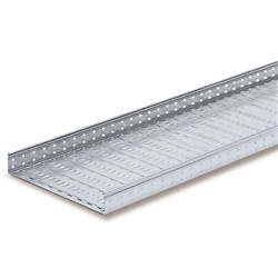 Canale portacavi metallico zincato H50 IP20 150x3000 mm per installazioni interne