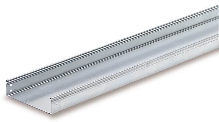 Canale portacavi metallico H50 zincato IP40 400x3000 mm per impianti elettrici industriali e civili