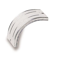 Coperchio deviazione discesa 90° zincato per canalizzazione elettrica base 400mm