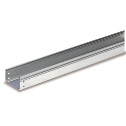 Canale portacavi metallico H75 IP40 100x1000 mm per impianti elettrici industriali e civili