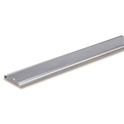 Coperchio canale metallico zincato 400x3000 mm per impianti elettrici industriali e civili