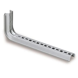 Mensola leggera metallica zincata 500mm portata 500kg per supporto componenti elettrici
