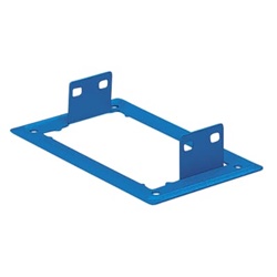 Flangia fissaggio quadro elettrico H75 acciaio zincato resistente corrosione
