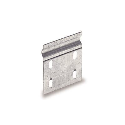 Giunzione meccanica semplice zincata per fissaggio canalizzazioni metalliche industriali
