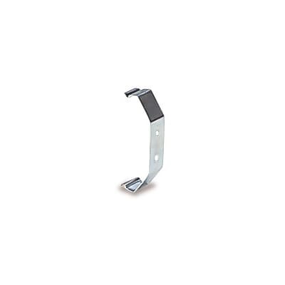 Gancio a clips nichelato metallo resistente fissaggio componenti elettrici