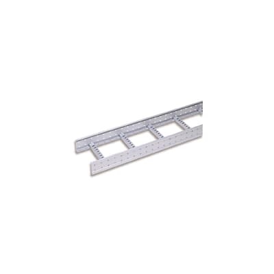 Passerella portacavi acciaio zincato H60 mm larghezza 200 mm lunghezza 3 m per impianti elettrici