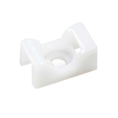 Base supporto saddle in nylon naturale resistente 23,4mm per montaggio elettrico 100 pezzi