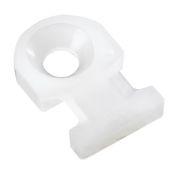 Base PA6,6 resistente meccanica vite M3 5x10 mm per applicazioni elettriche professionali