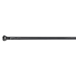 Fascetta fermacavi nera nylon 3,6x140 mm resistente UV 40 lb per interno ed esterno