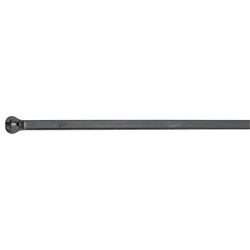 Fascetta stringicavo nera 186mm nylon UV resistente 50lb per uso interno ed esterno