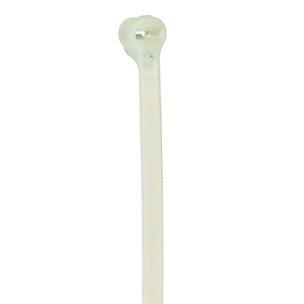 Fascetta fermacavi nylon 6.6 stabilizzata calore 2,3x92 mm resistenza 18 lb uso generale