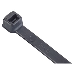Fascetta fermacavi nylon 18lb resistente UV 4,4 nero uso interno ed esterno 100pz
