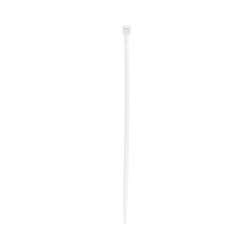 Fascetta nylon naturale 142mm 2,5mm resistenza 18LB per uso interno 100 pezzi