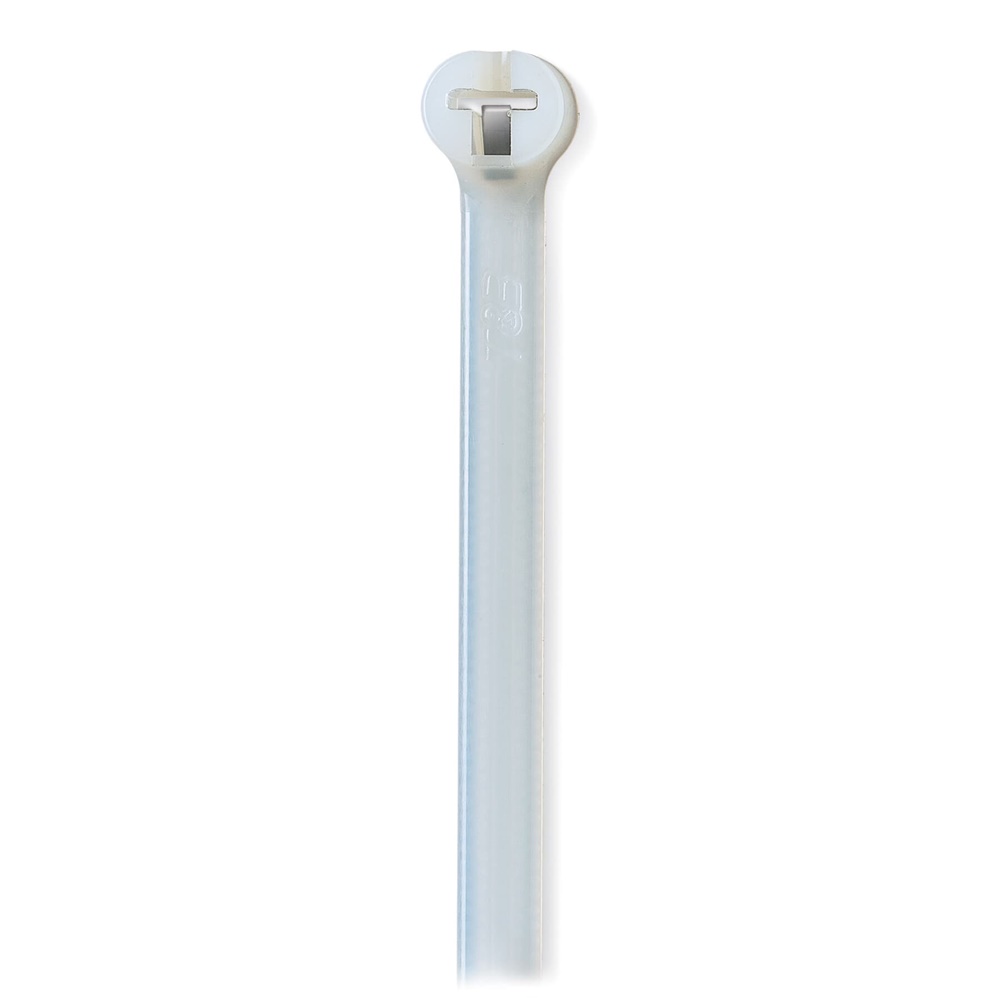 Fascetta fermacavi nylon naturale 202mm 18lb resistenza indoor uso elettrico