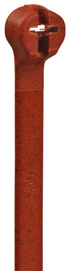 TYRAP 2.4X200MM 80N POLY.6,6 ROSSO