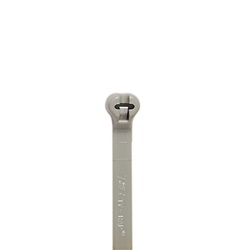 Fascetta fermacavi 8 pollici nylon grigio resistenza 18 lb uso interno pack 100 pezzi