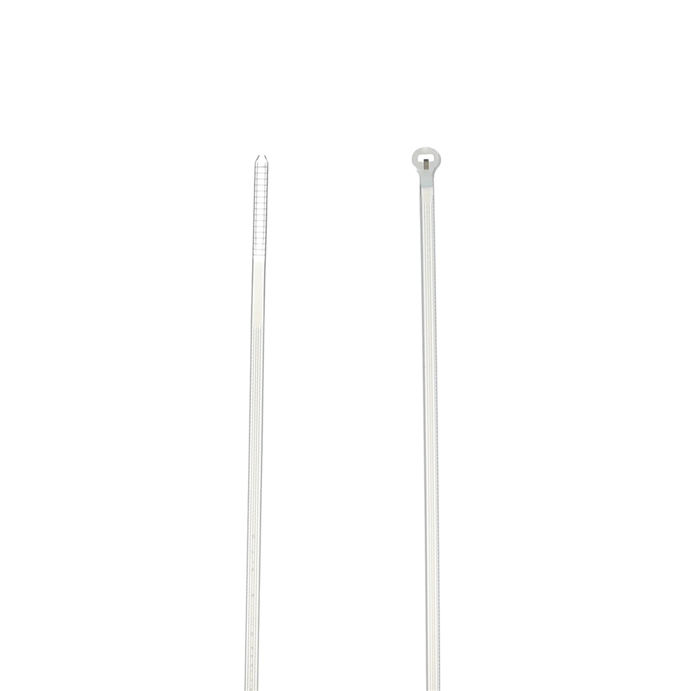 Fascetta fermacavi nylon naturale 186mm 50lb resistenza indoor bundle fino 48mm