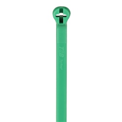 Fascetta fermacavi nylon 186mm verde alta resistenza 50lb uso interno