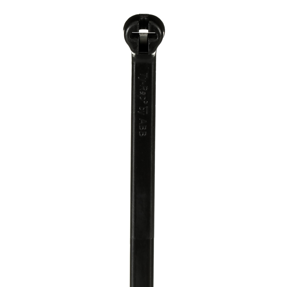 Fascetta stringicavo nylon 4,8x186 mm nera UV resistente per uso interno ed esterno 50 lb tensile strength