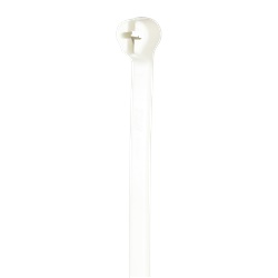 Fascetta fermacavi nylon bianco ignifugo 343mm resistenza 120lb uso interno