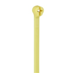 Fascetta fermacavi nylon 50lb 361mm gialla alta resistenza indoor plenum MIL-SPEC