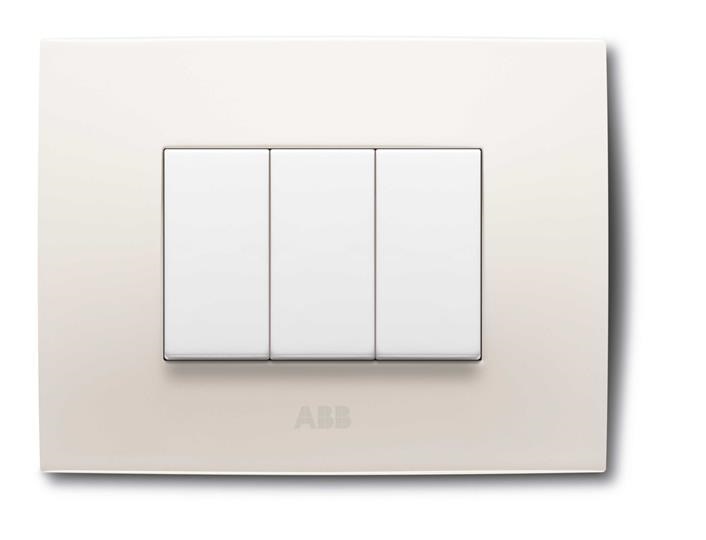 ABB Placca 3 moduli 
