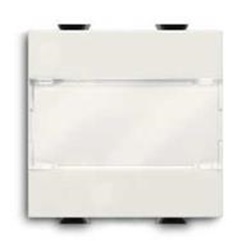 Pulsante 1P, 16A, No, Portanome, 2 Mod