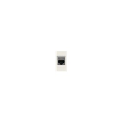 Connettore RJ45 Cat.5e FTP schermato 1 modulo per reti professionali colore chiaro