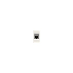 Connettore RJ45 Cat.6 FTP schermato incasso rete alta velocità bianco