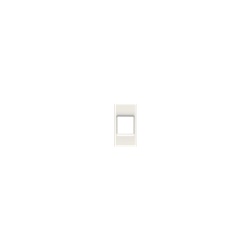 Adattatore Keystone RJ45 bianco per connessioni dati impianti elettrici rete