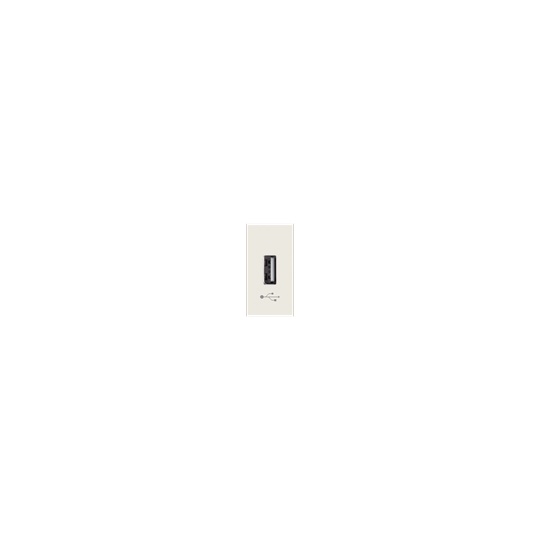 Caricatore USB da incasso 1A 5V DC compatto per smartphone tablet nero