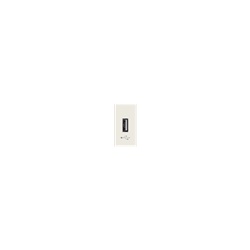 Caricatore USB da incasso 1A 5V DC compatto per smartphone tablet nero