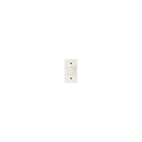 Dimmer elettronico manuale per carichi resistivi 100-500W 230V con comando a due vie, colore bianco, uso residenziale