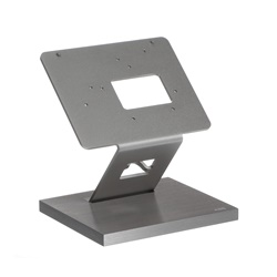 Supporto da tavolo in alluminio per monitor video 4.3 e 7 uso professionale e domestico