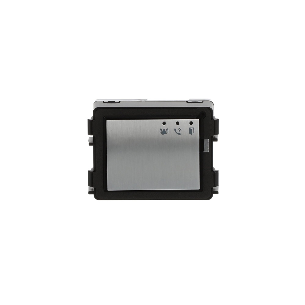 Modulo audio compatto alluminio con LED per sistemi comunicazione e controllo elettrico