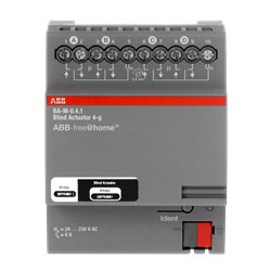 Attuatore tapparelle 4 canali 230V controllo automatizzato residenziale commerciale