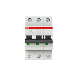 Interruttore automatico S203L C10 3 poli 10A curva C 4,5kA protezione impianti elettrici residenziali e industriali