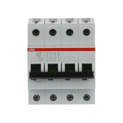 Interruttore automatico S204L C25 4 poli 25A caratteristica C protezione impianti industriali e civili