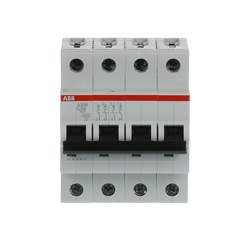 Interruttore automatico S204L 4 poli 32A curva C 4,5kA protezione impianti elettrici residenziali industriali