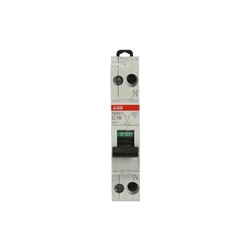 Interruttore automatico unipolare SN201L C16 16A protezione sovraccarico cortocircuito uso residenziale commerciale